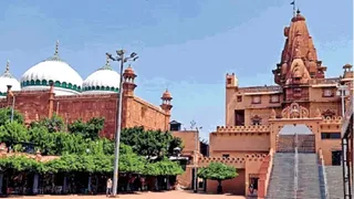 इलाहाबाद HC में श्रीकृष्ण जन्मभूमि-शाही ईदगाह मस्जिद मामला। जागरण आर्काइव