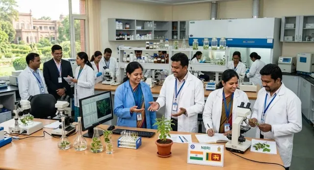 भारत-श्रीलंका आए साथ: लखनऊ में यूपी के वैज्ञानिकों के साथ मिलकर करेंगे बड़ी रिसर्च, NBRI ने दिया बड़ा अपडेट  
