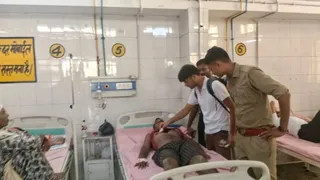 दौड़ में अभ्यर्थी की हालत बिगड़ गई और उसकी मौत हो गई।
