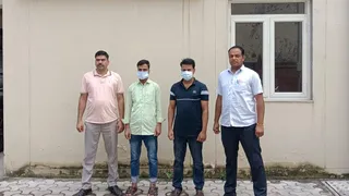 ग्रीस का वीजा लेने की कोशिश करते पकड़े गए दो बांग्लादेशी। जागरण