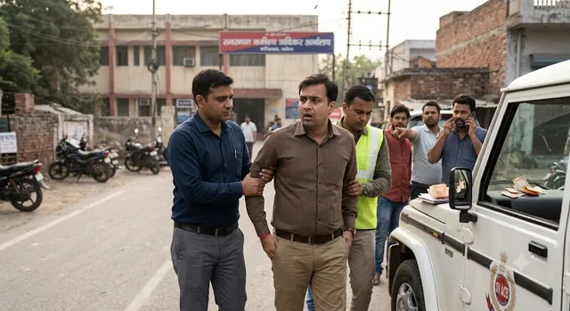 फरीदाबाद में RWA के वित्तीय रिकार्ड देने के बदले 45 हजार रिश्वत मांगी, 20 हजार लेते क्लर्क गिरफ्तार
