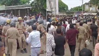 विनोद साहनी हत्याकांड में शव सड़क पर रख प्रदर्शन करने वालों पर कार्रवाई।