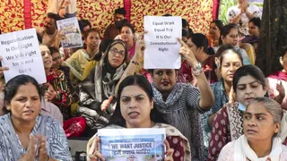 एनएचएम कर्मचारियों और सरकार के बीच वार्ता विफल। (फोटो- इंटरनेट मीडिया)