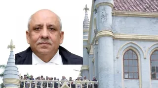 विदाई के क्षणों में न्यायमूर्ति अवनीन्द्र कुमार सिंह ने देह और धन दोनों का किया दान