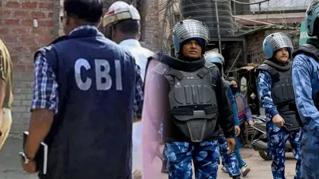 cbi arrests crpf raf senior accountant for bribe in hra case