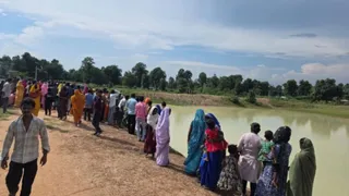 तीन मासूम बच्चियों की डूबने से हुई मौत।