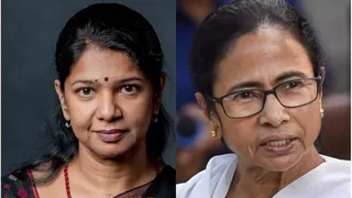 कनिमोझी और ममता की कोलकाता में मुलाकात