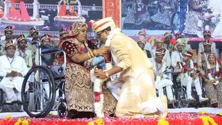 उदयपुर में नारायण सेवा संस्थान का 47वां सामूहिक विवाह समारोह (फोटो-नारायण सेवा संस्थान)