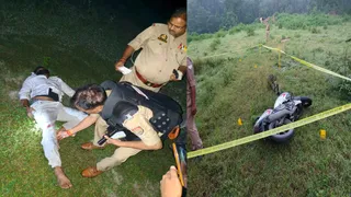 सोनभद्र में ज्वेलरी दुकान लूट: पुलिस मुठभेड़ में तीन लुटेरे गिरफ्तार, लाखों का माल बरामद।