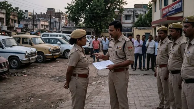 हाजीपुर में कार पार्किंग विवाद में महिला दारोगा ने की थी मारपीट, एसपी ने 3 पुलिसकर्मियों को किया सस्पेंड