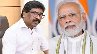 हेमंत सोरेन और नरेंद्र मोदी। फाइल फोटो