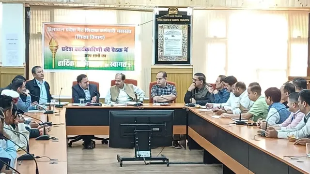 'हिमाचल शिक्षा विभाग में 1000 JOA और क्लर्क पद भरे जाएं', गैर शिक्षक कर्मचारी संघ ने रखा 12 सूत्रीय मांगपत्र