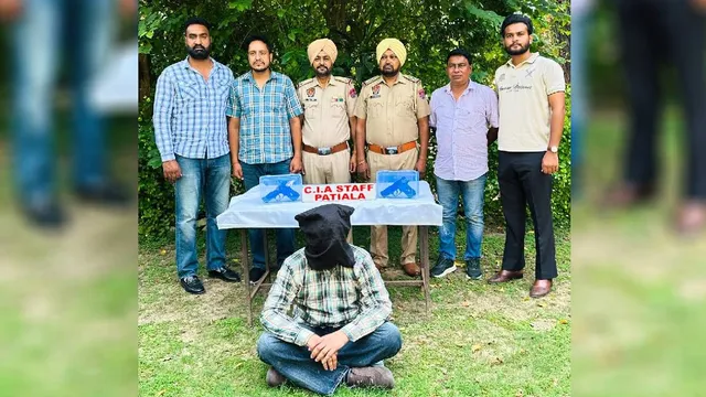 पटियाला में लॉरेंस बिश्नोई गैंग का शूटर गिरफ्तार, बिल्डरों से रंगदारी और फायरिंग का आरोप