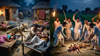 प्रतीकात्मक प्रस्तुतीकरण के लिए तस्वीर को एआई टूल की मदद से बनाया गया है।