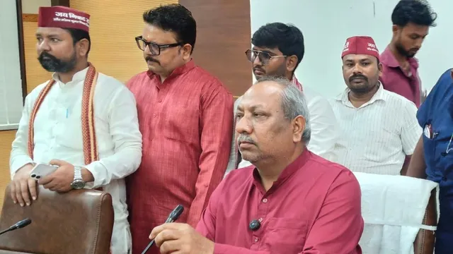 सपा, बसपा और कांग्रेस में हमेशा निषादों का हक छीना है, UP के कैबिनेट मंत्री डॉ. संजय निषाद ने विपक्ष को घेरा