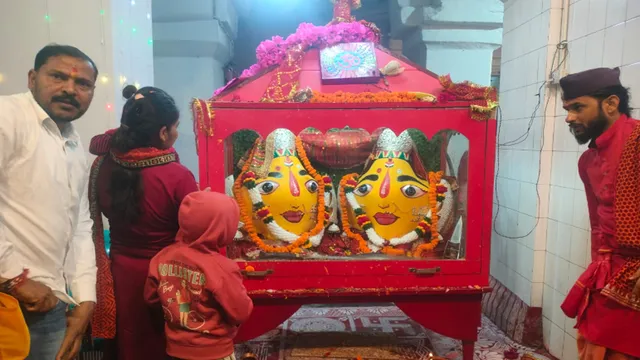 अल्मोड़ा में मां नंदा-सुनंदा की प्रतिमाएं बनकर तैयार, सुबह से पूजा-अर्चना का दौर