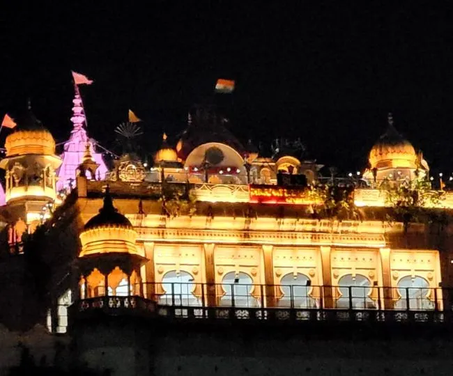 barsana mandir light
