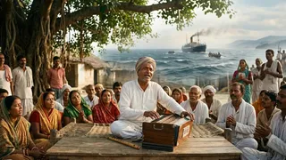 ‘बटोहिया’ गीत जिसमें बसता है पूरा भारत (Image Source: AI Generated)