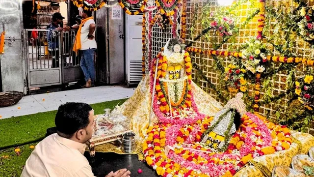 चांदी के कमल पुष्प पर शेषनाग संग विराजेंगे गिरिराज प्रभु, अनंत चतुर्दशी पर प्रभु का नवरत्नों से होगा श्रृंगार

