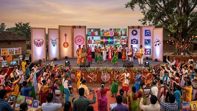 करम पर्व पर झालीवुड में लोकगीतों की धूम: नागपुरी, खोरठा और संथाली में रिलीज हुए 80 से अधिक वीडियो एल्बम
