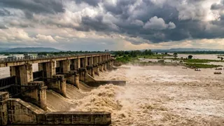 कोसी नदी के जलस्तर में उतार-चढ़ाव जारी (एआई जेनरेटेड तस्वीर)