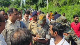विद्यालय जाने के दौरान हुआ हादसा
