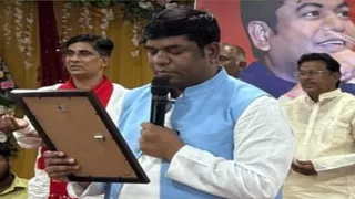 मुकेश सहनी का सोनभद्र में निषाद आरक्षण संकल्प अभियान, 50 लाख लोगों को जोड़ने का लक्ष्य।