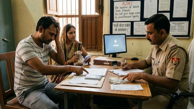 वाराणसी में वर्क वीजा के नाम पर 60 हजार ठगे, नई दिल्ली के दो सगे भाइयों समेत चार पर केस