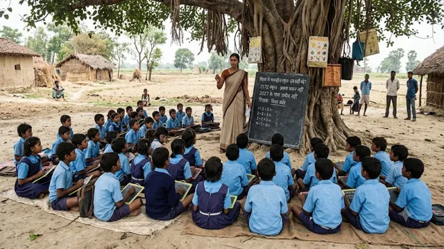 बिहार में 1572 स्कूल ऐसे, जहां शिक्षक-बच्चे तो हैं पर अपना भवन नहीं; 2027 के पास जमीन भी नहीं