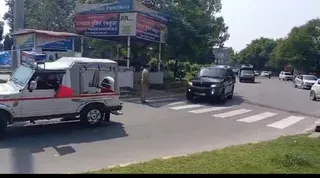 कमांड अस्पताल से चंडीगढ़ एयरपोर्ट तक विशेष ग्रीन कॉरिडोर बनाया गया।