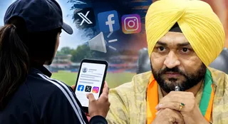 भारतीय हॉकी टीम के कप्तान रह चुके संदीप सिंह के खिलाफ महिला कोच ने खोला मोर्चा। (एआई जनरेटेड फोटो)