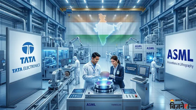 भारत के सेमीकंडक्टर मिशन को पंख! यूरोप की सबसे बड़ी चिप कंपनी ASML ने देश में शुरू किया काम