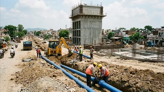 बरेली के 57 वार्डों में पेयजल संकट होगा खत्म, बिछेंगी नई पाइपलाइनें और बनेंगे 19 ओवरहेड टैंक