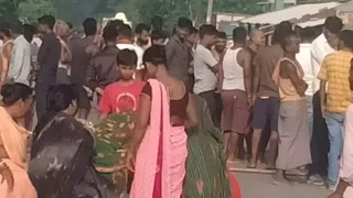 समस्तीपुर में सड़क दुर्घटना। फोटो जागरण
