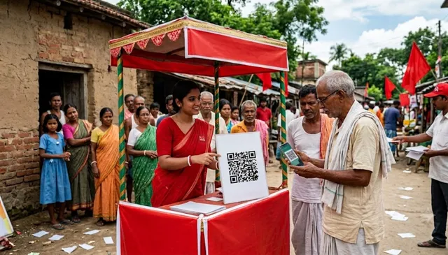 बंगाल: CMP ने उपचुनावों के लिए अपनाया डिजिटल तरीका, QR कोड से जुटाएगी चुनावी चंदा
