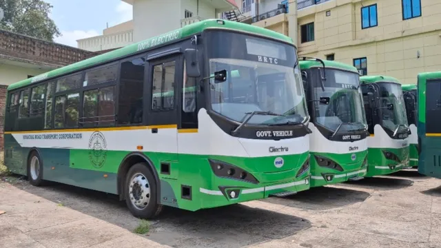 ऊना जिले को मिली HRTC की 17 नई इलेक्ट्रिक बसें, 52 हुई संख्या; निगम ने रूट भी कर दिए फाइनल
