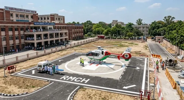 यूपी में अब हर जिले के कॉलेज-अस्पतालों की खाली जमीन पर बनेंगे स्थाई हेलीपैड, सरकारी आदेश जारी