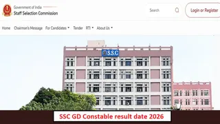 SSC GD Constable result 2026