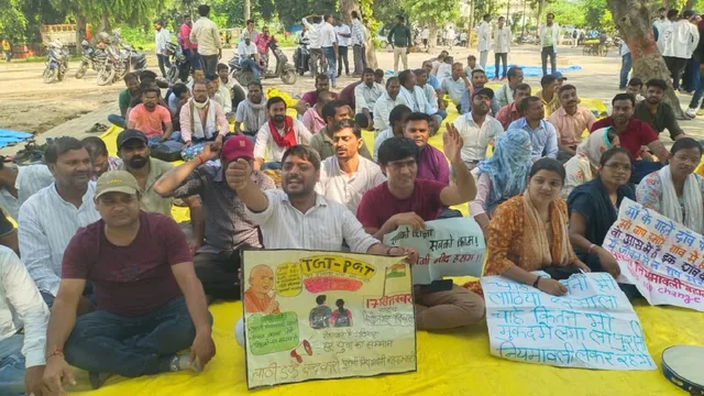 प्रयागराज में टीजीटी-पीजीटी छात्रों के आंदोलन के बीच एक छात्र की मौत, साथियों में गहरा आक्रोश