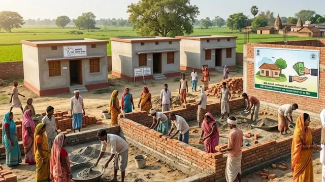 बिहार को केंद्र की राहत: CM आवास योजना के तहत अब 'वीबी जीरामजी' से मिलेंगे 90 दिन के मजदूरी के पैसे