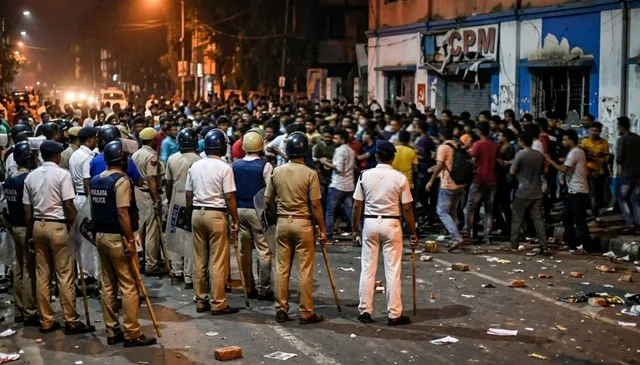 कोलकाता के जादवपुर में हिंसा: CPM के दफ्तरों में तोड़फोड़, पूर्व टीएमसी MLA के घर पर भी हमला
