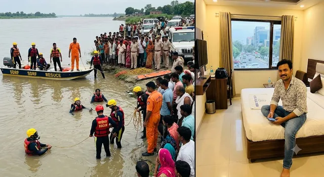 जिसे नदी में तलाश करते रहे गोताखोर, वो नोएडा के होटल में आराम करते मिला; हरदोई से सामने आया अजब-गजब मामला
