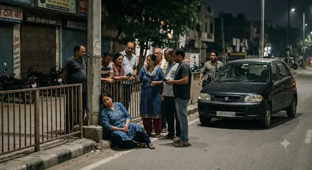 फरीदाबाद: नशे में धुत महिला सड़क किनारे पड़ी रही, घंटे भर बाद कार से पहुंचा चालक; पुलिस ने शुरू की जांच
