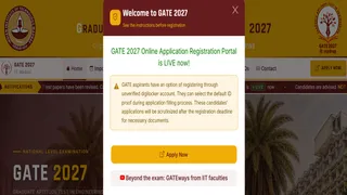 GATE 2027 Registration