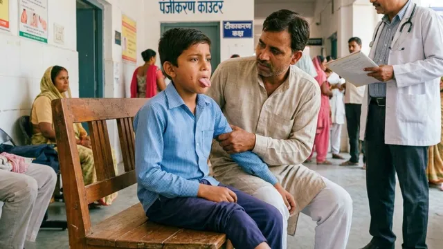 तीन दिन से बार-बार जीभ निकाल रहा था बेटा, अचानक पिता को याद आया पुराना हादसा तो भाग कर पहुंचा अस्पताल
