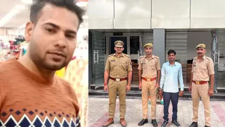 भारत सिंह व आरोपी देवेश। फाइल फोटो