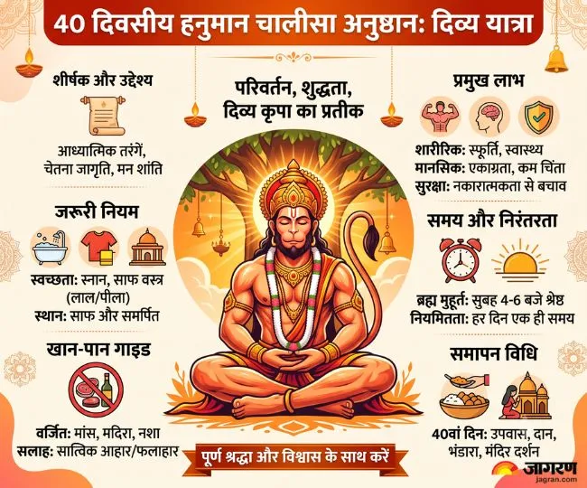 40 day hanuman chalisa anusthan benefits rules and spiritual transformation