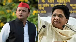 समाजवादी पार्टी के राष्ट्रीय अध्यक्ष अखिलेश यादव--- बसपा सुप्रीमो मायावती