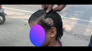 हाथरस में पीड़ित छात्रा। वीडियो ग्रैब