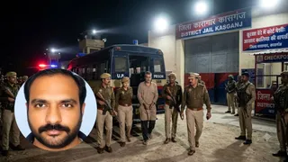 AI जेनरेटेड तस्वीर। इनसेट में कुख्यात कालिया।